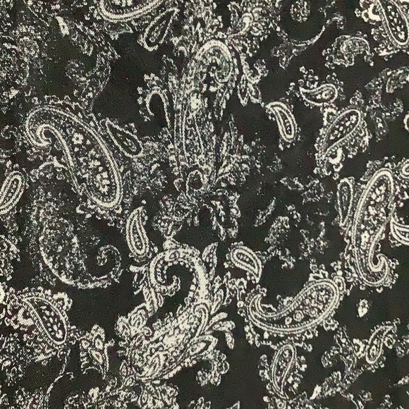 INC International Concept NEW - Sz XS - 2pc tank top and paisley mesh top layer - Picture 2 of 7